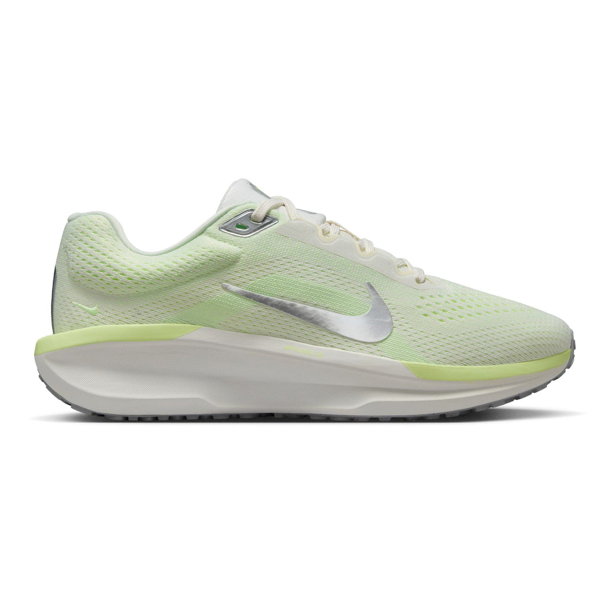 Nike Winflo 11 Neutral running shoe - light green, silver Women's Running Shoes - Light Green