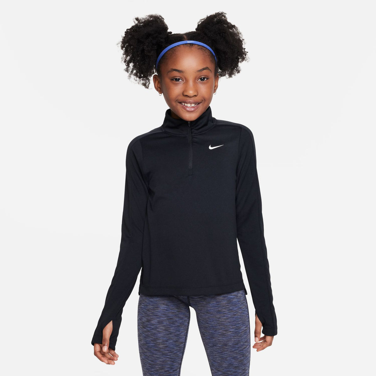 Nike Dri-FIT Half-Zip Women's Half Zip Top - Black