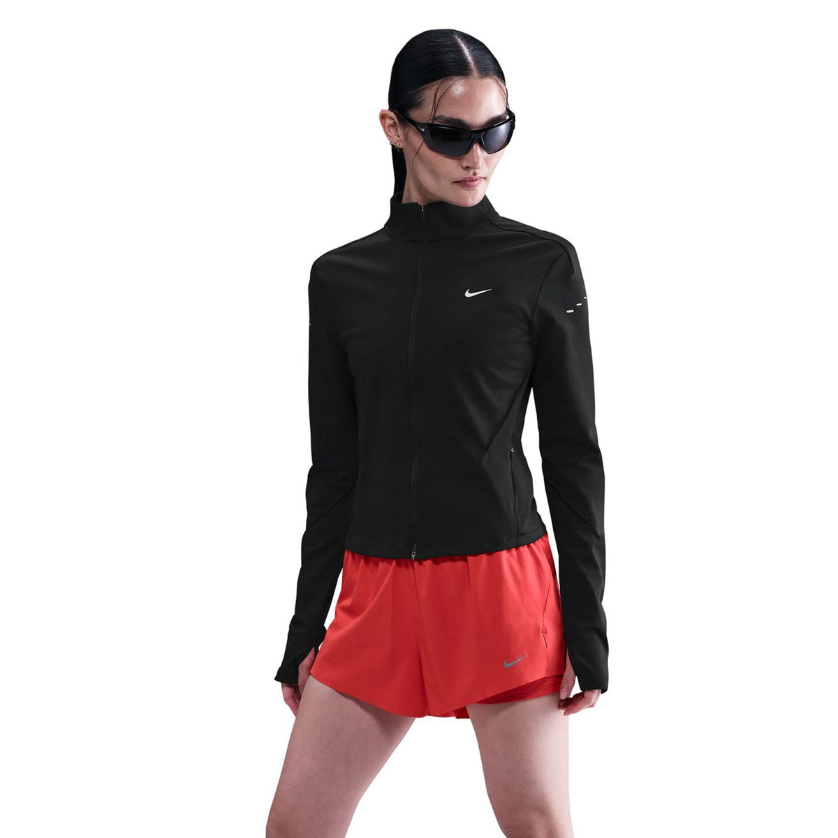 Nike Swift Half-Zip Women's Half Zip Top - Black/Silver