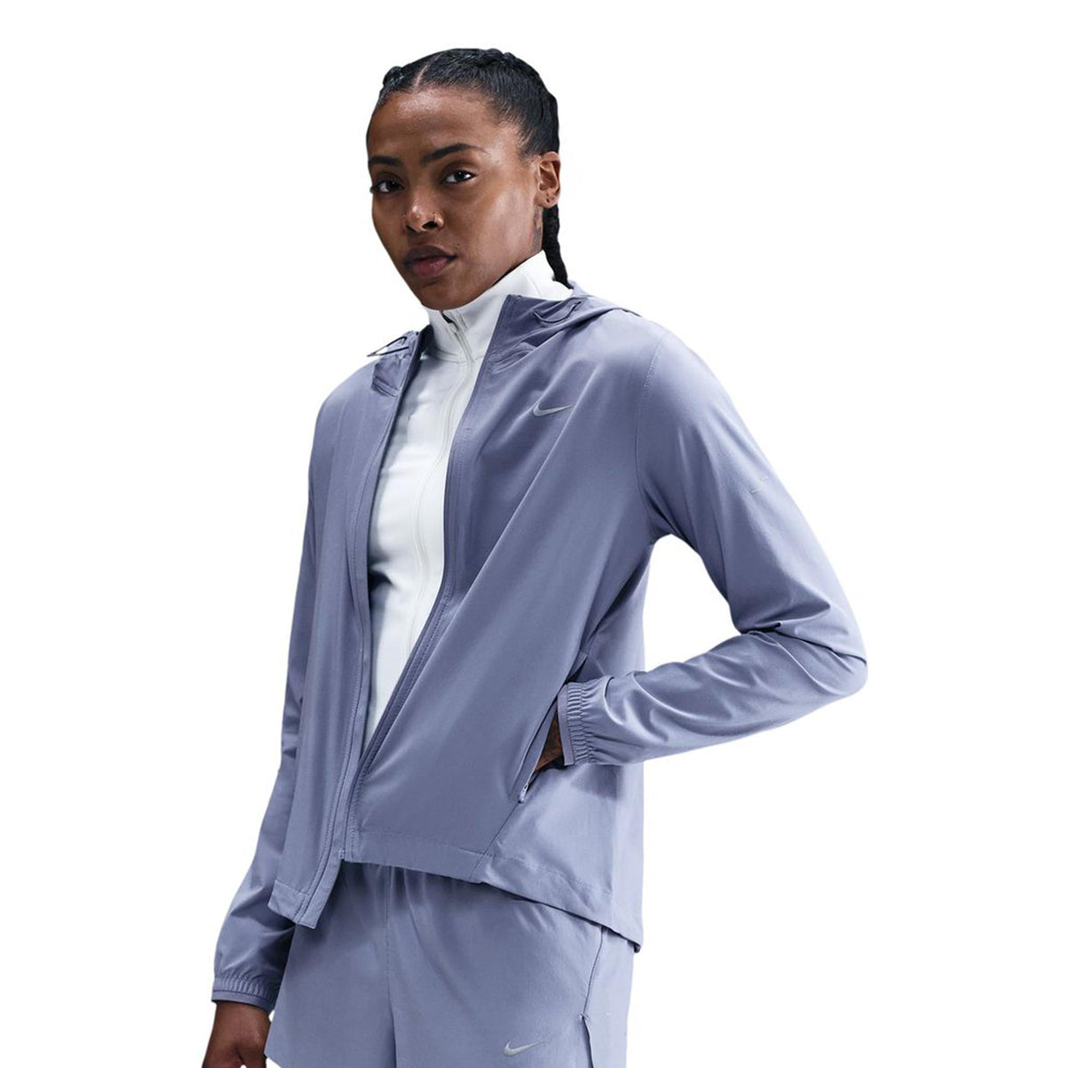 Nike Swift Women's Running Jacket - Blue Grey