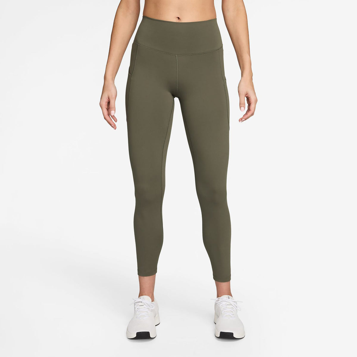 Nike Dri-FIT One High Rise 7/8 Women's Tights - Olive