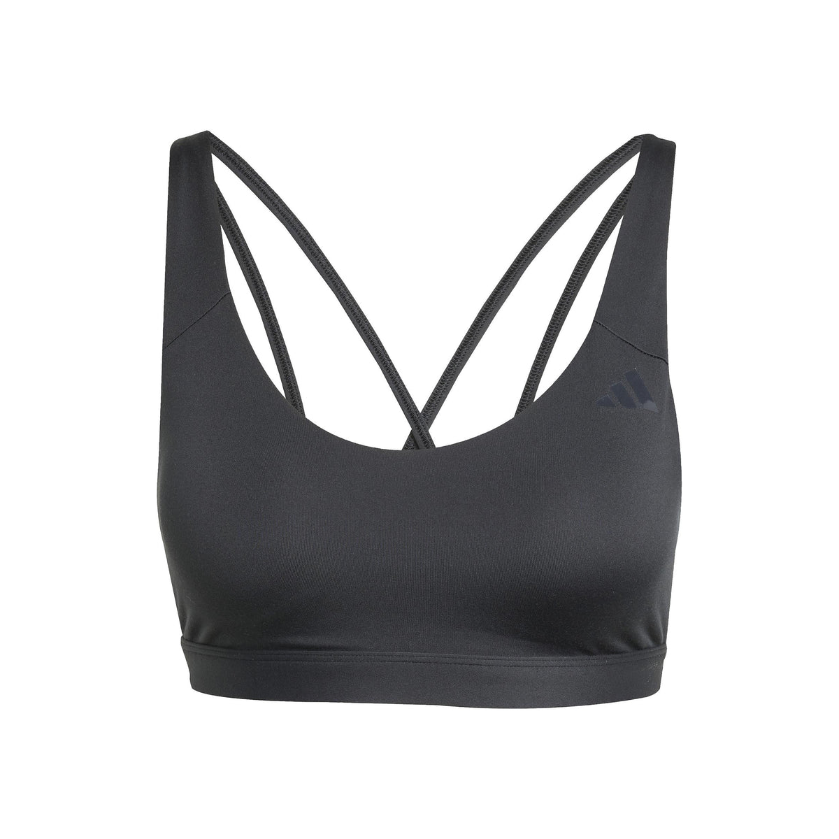 adidas All Me Essentials Mid Support Women's Sports Bra - Black
