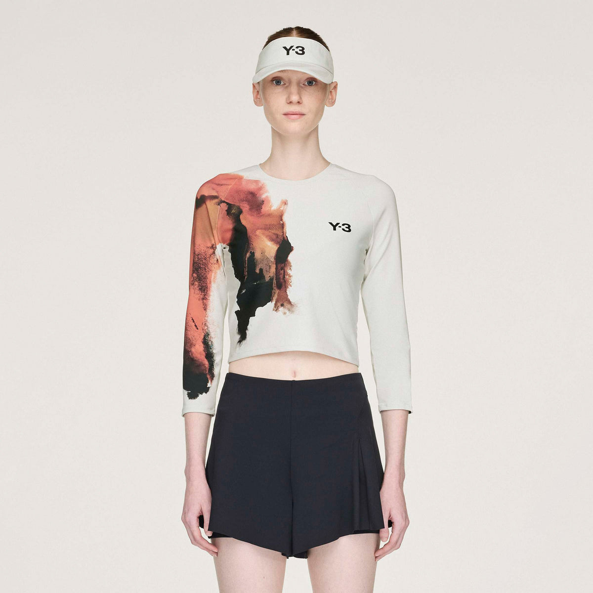 adidas Y-3 Crop Women's Tank Top - Grey (2)