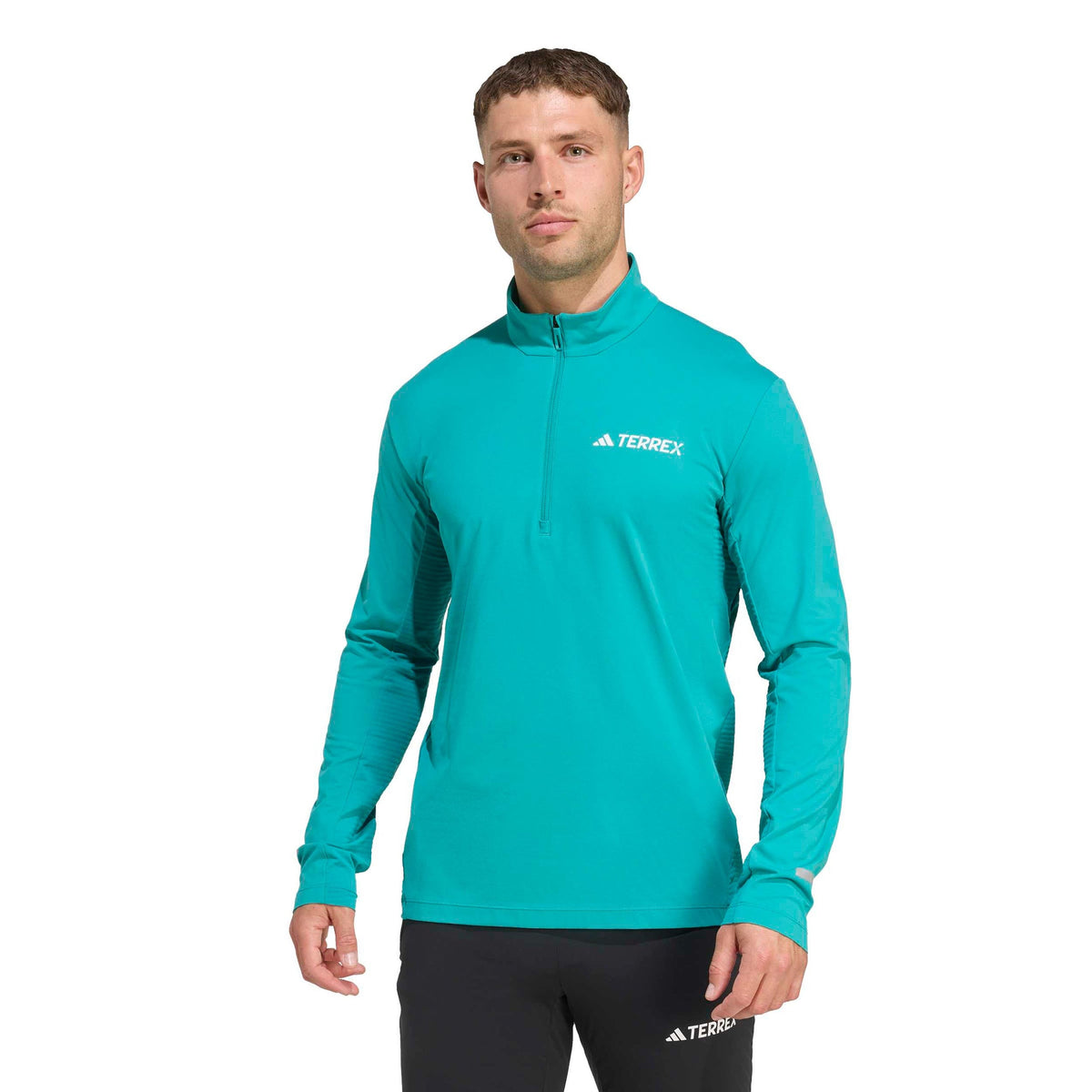 adidas Terrex XPR Half-Zip Men's T-Shirt - Green