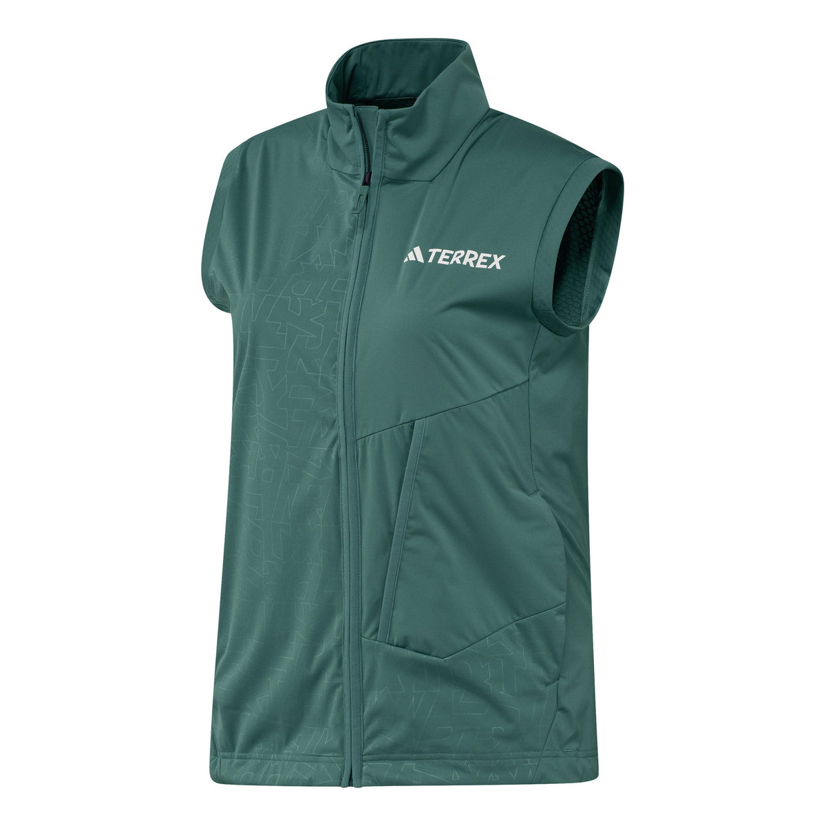 adidas Terrex XPR Softshell Women's Running Jacket - Green (2)