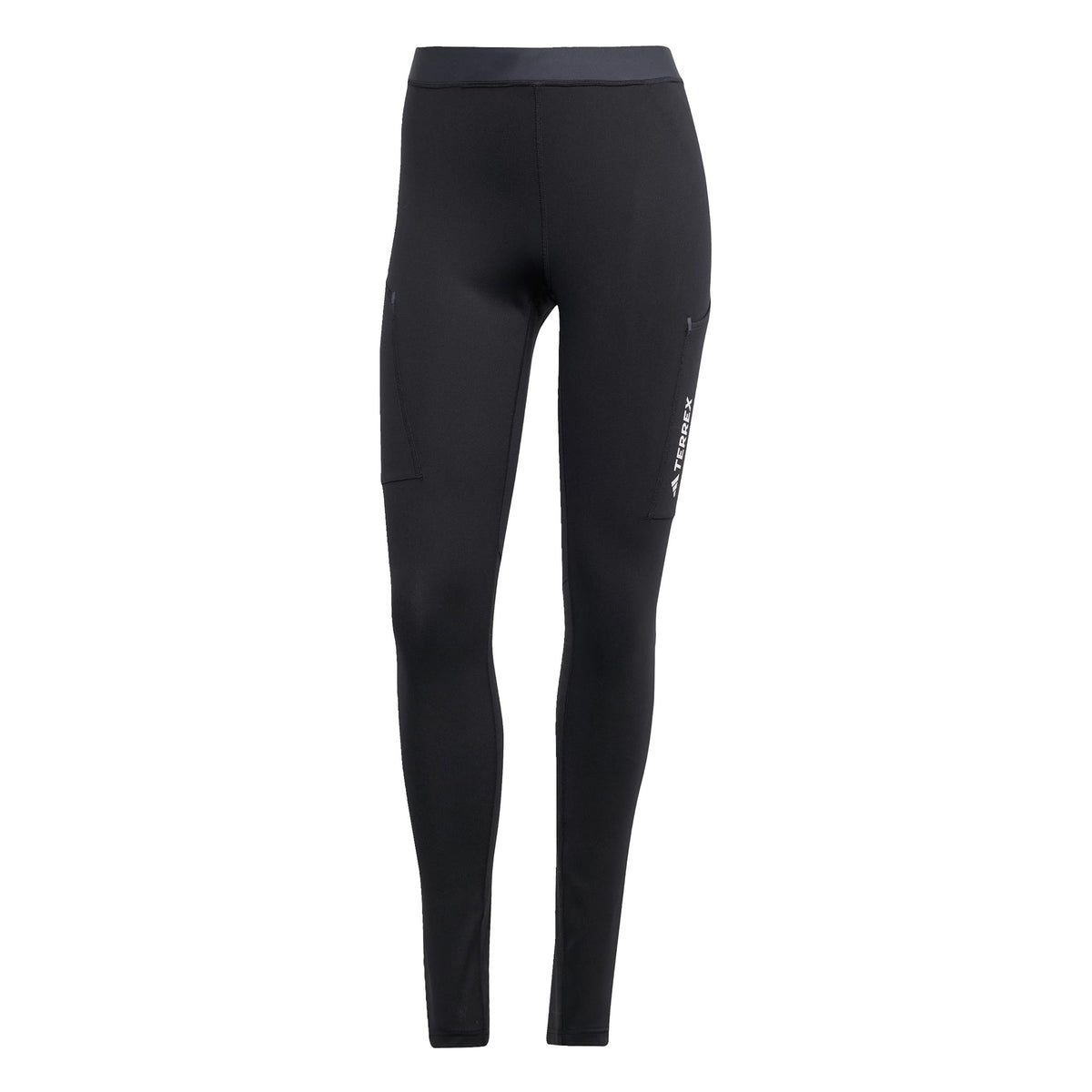 adidas Terrex XPR Brushed Women's Running Tights - Black