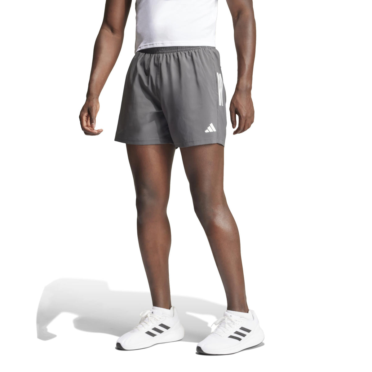 adidas Own The Run 5in Men's Shorts - Grey