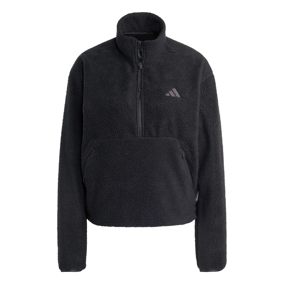 adidas Fleece Half-Zip Women's Sweatshirt - Black