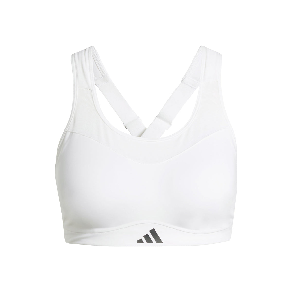 adidas Impact Training High Support Women's Sports Bra - White