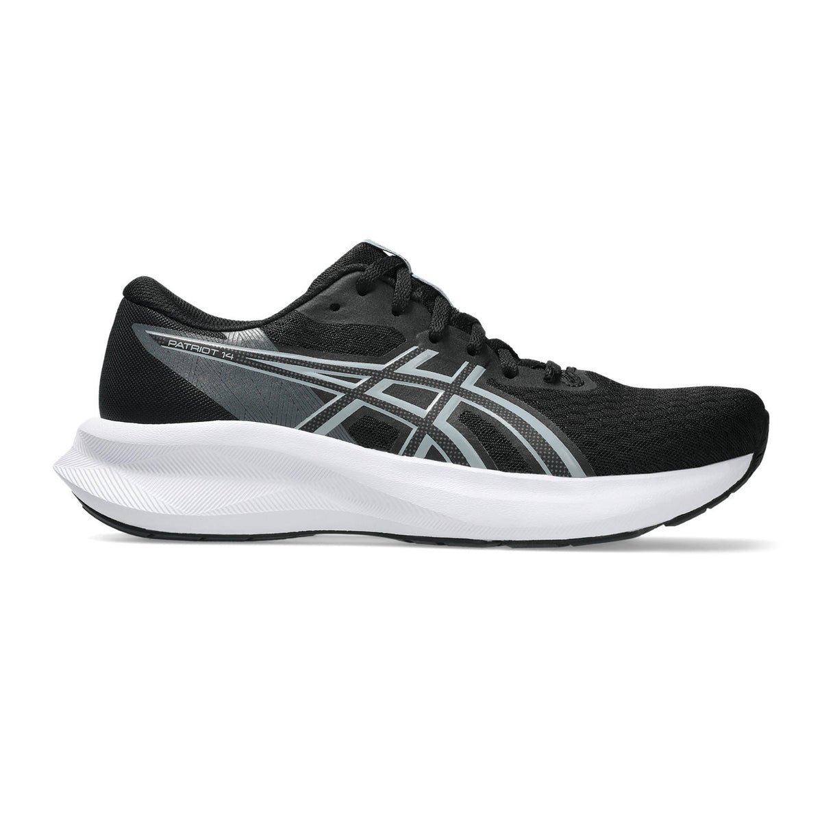 ASICS Patriot 14 Women's Running Shoes - Black/Grey