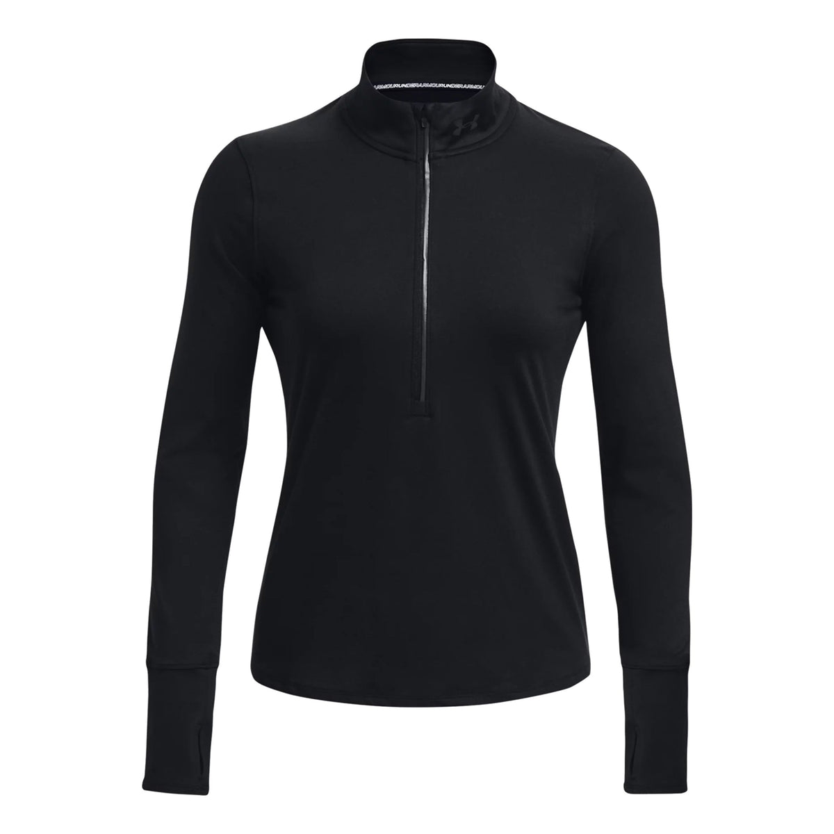 Under Armour Qualifier Run Half-Zip Women's Half Zip Top - Black