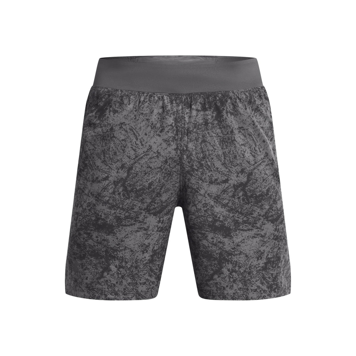 Under Armour Launch Pro 7in Printed Men's Shorts - Grey/Green
