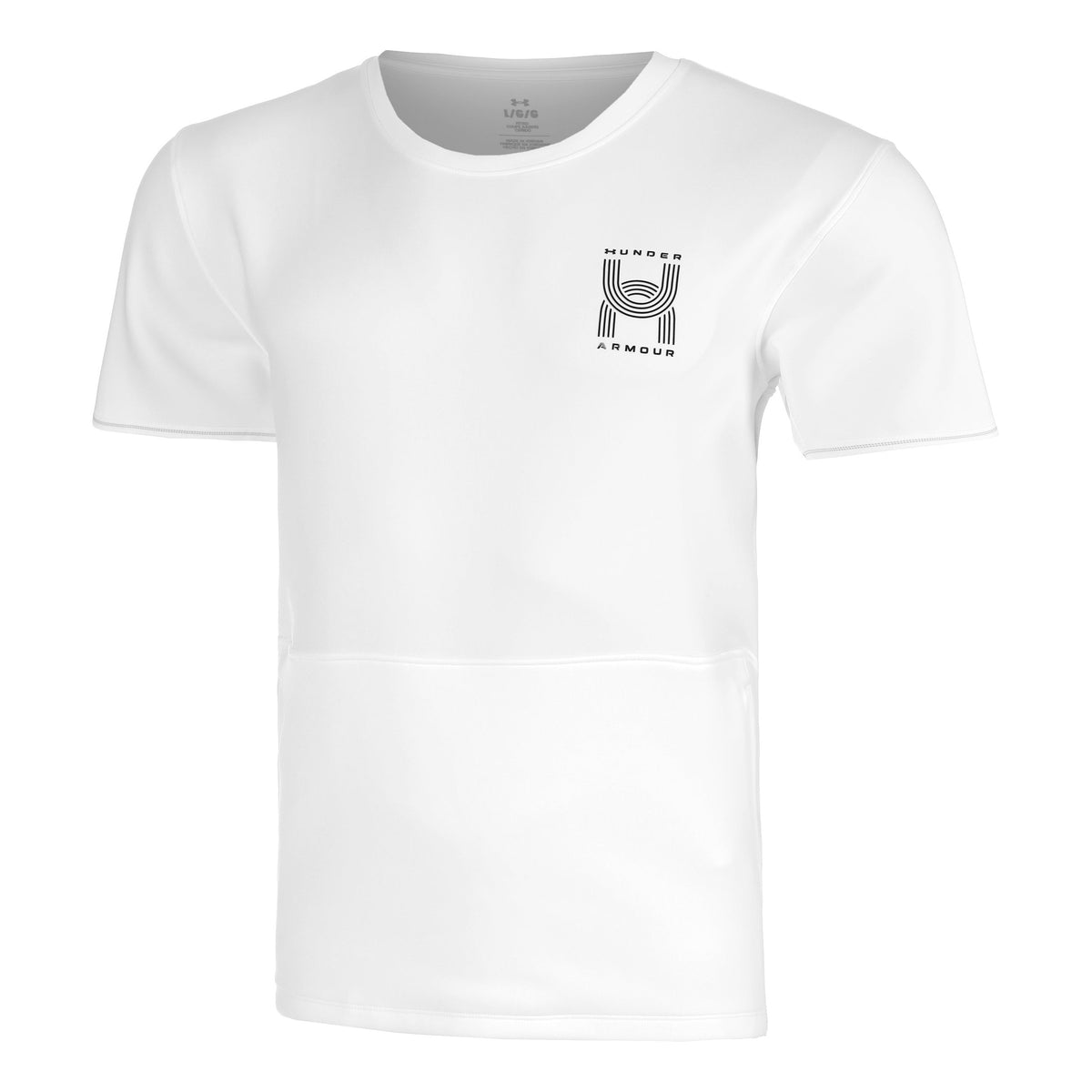 Under Armour Run Anywhere Men's T-Shirt - White/Black