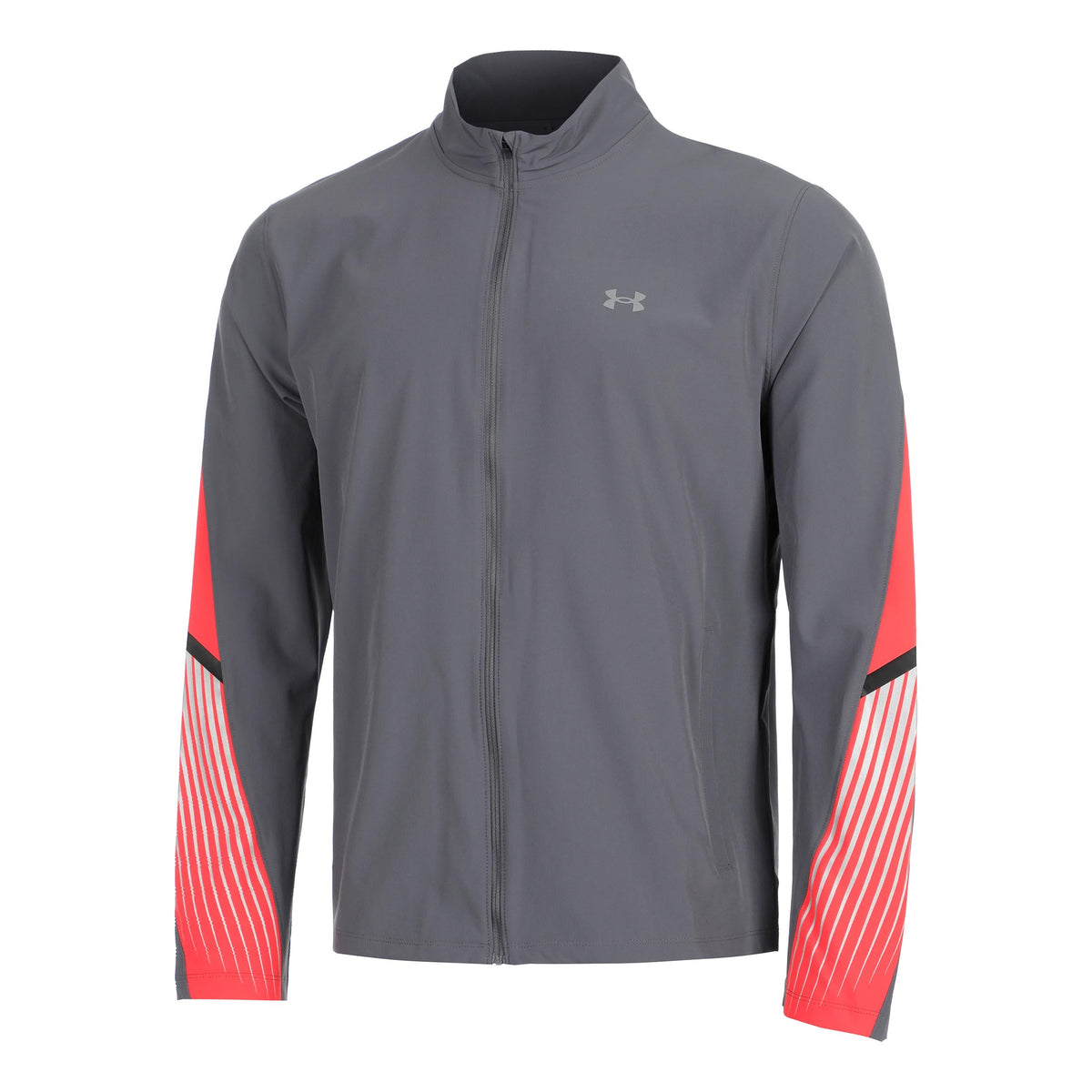 Under Armour Velociti Storm Men's Jacket - Grey/Red