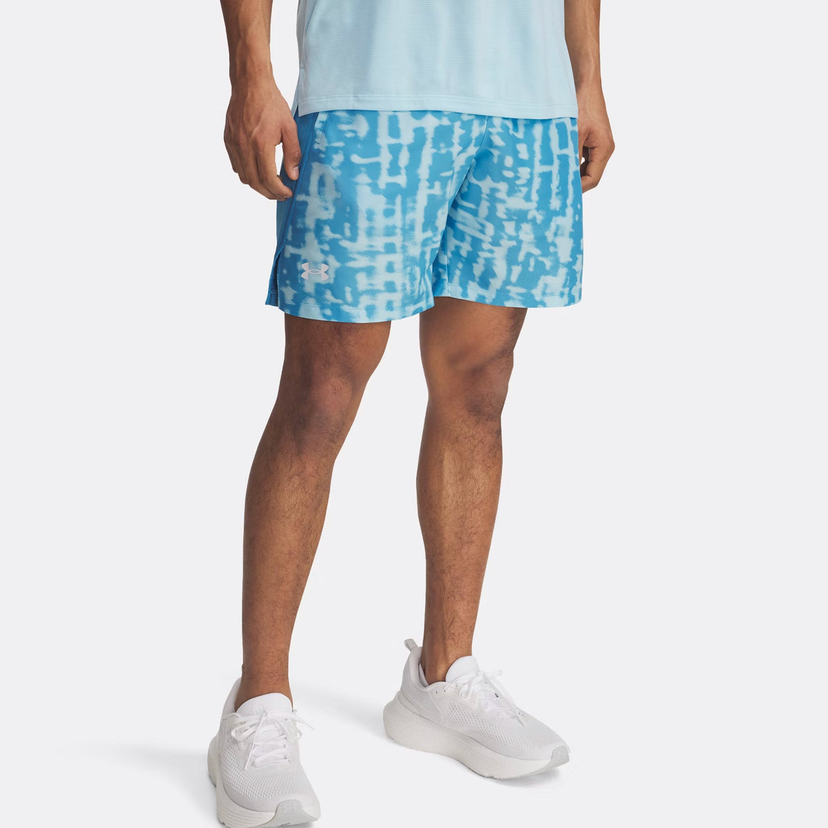 Under Armour Launch Print 7in Men's Shorts - Blue