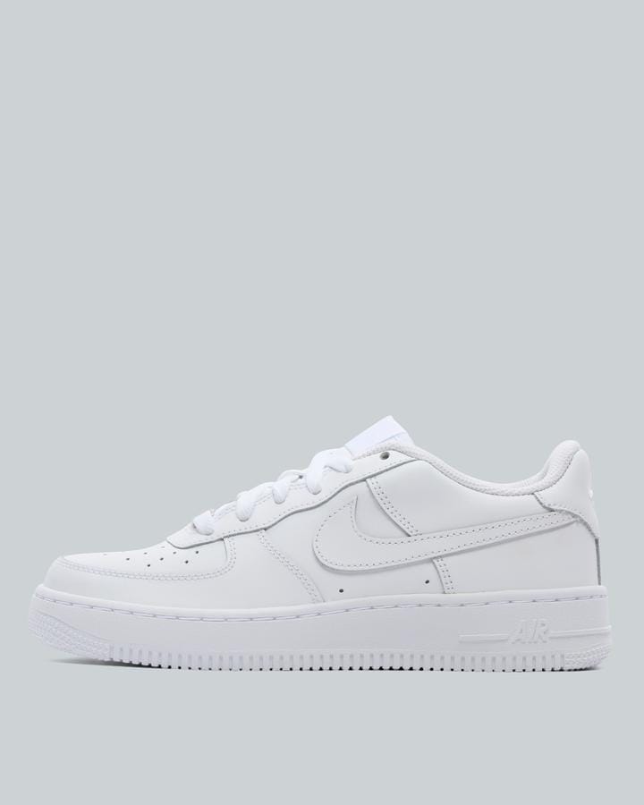 Nike Junior Air Force 1 Low Trainers - White (DH2920-111)