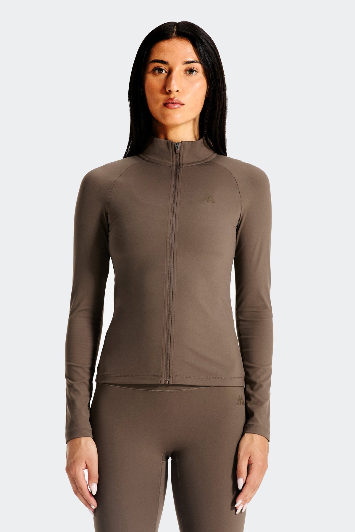 Montirex Women's Form Full Zip - Brown