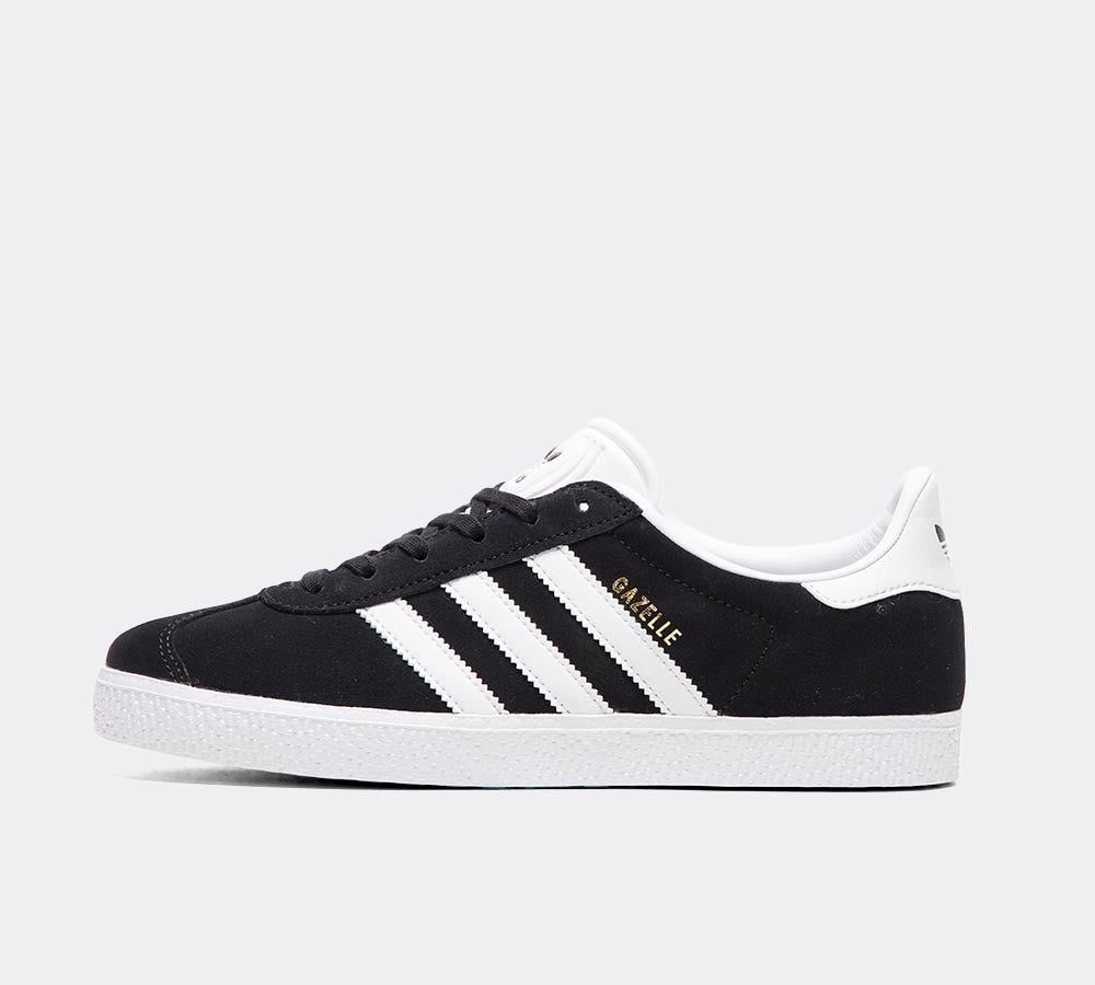 adidas Junior Gazelle Trainers - Core Black