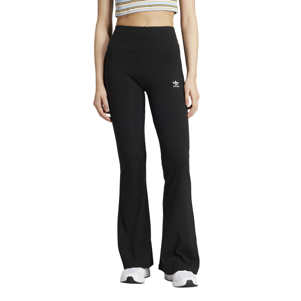 adidas Essentials Rib Flared Women's Leggings - Black