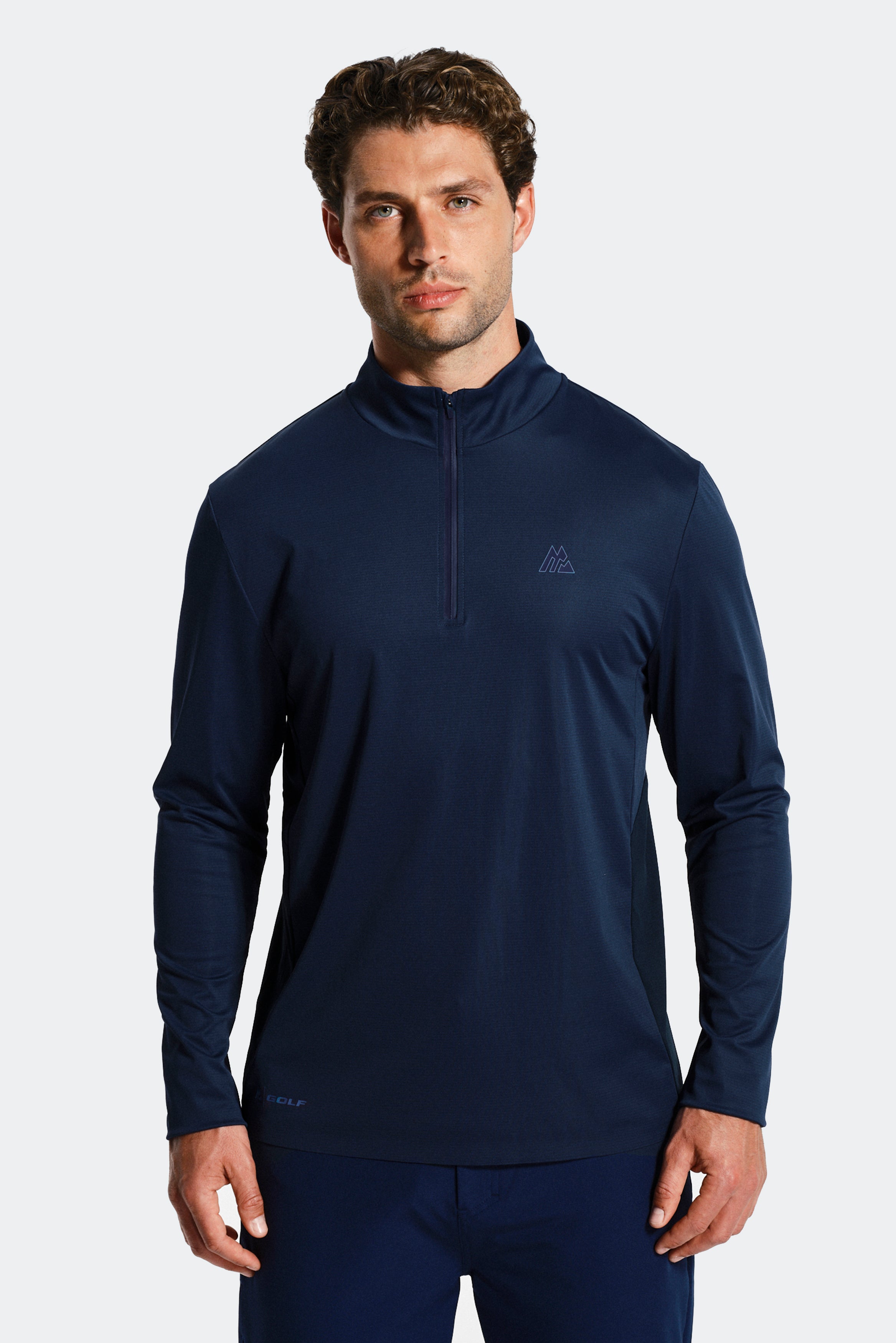 Montirex Golf 1/4 Zip Blue, Navy