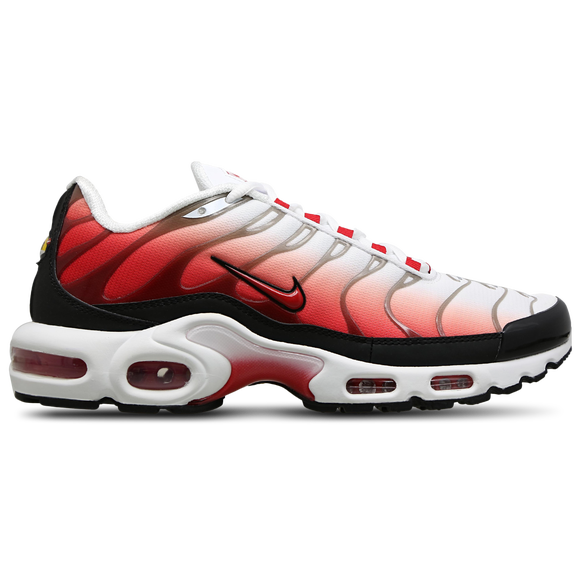 NIKE TN AIR MAX PLUS - WHITE/UNIVERSITY RED/BLACK