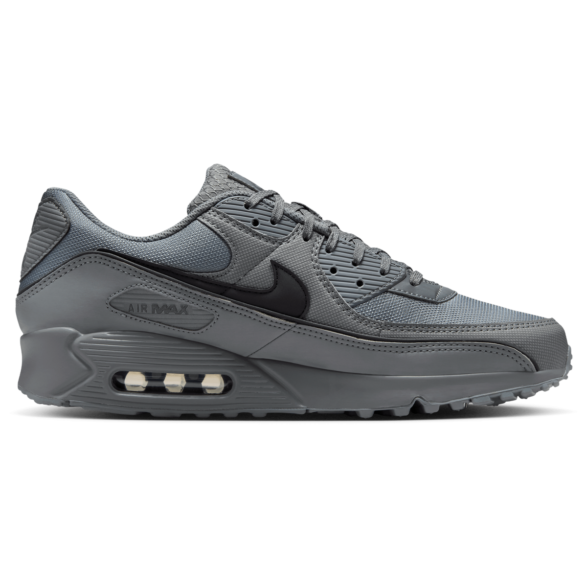 Nike Men's Air Max 90 Trainer - Grey (HV4517-003)