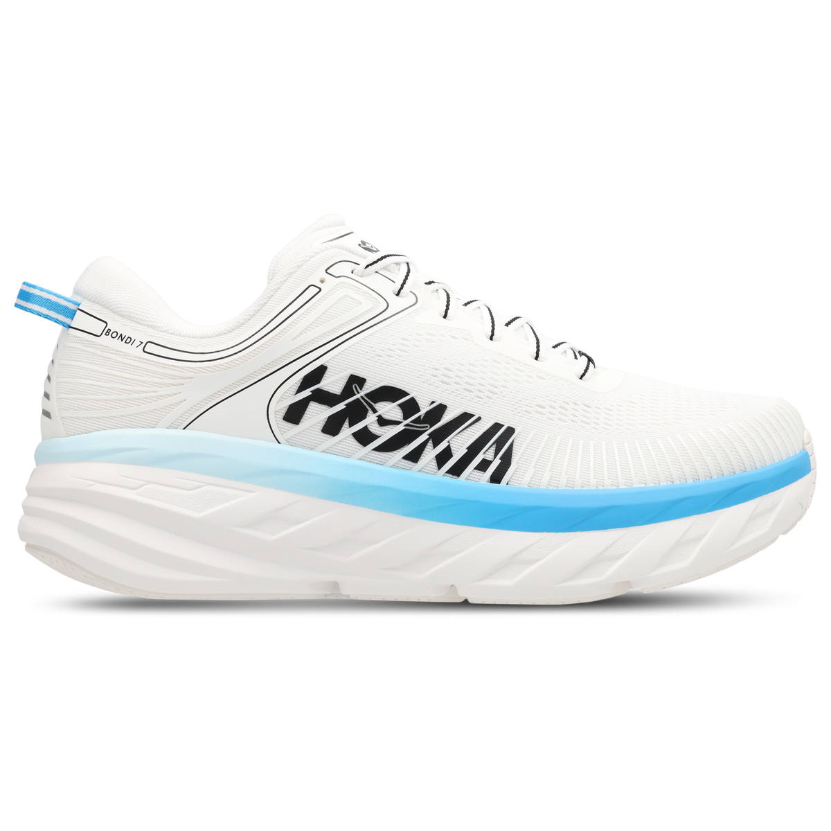 HOKA Men's Bondi 7 Trainer - White