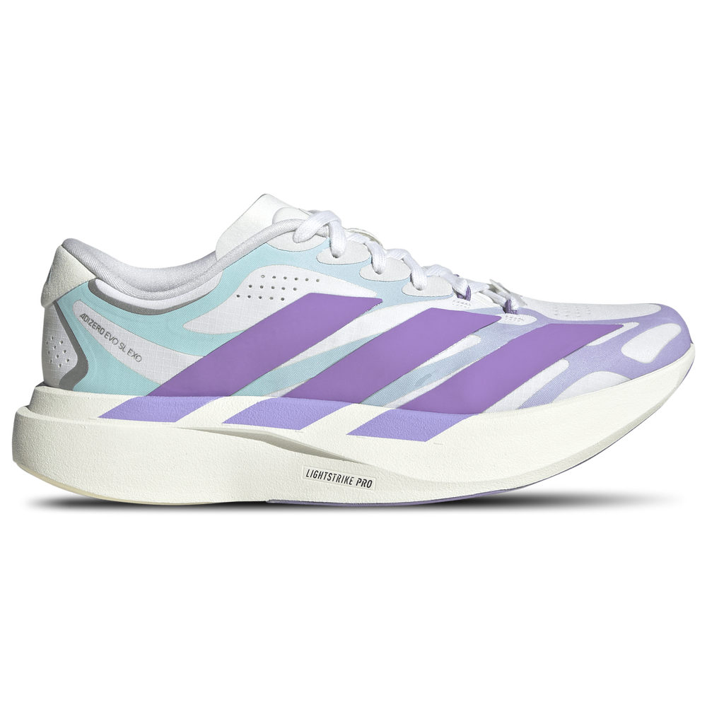adidas Adizero Evo SL Women's Running Shoes - White (2)
