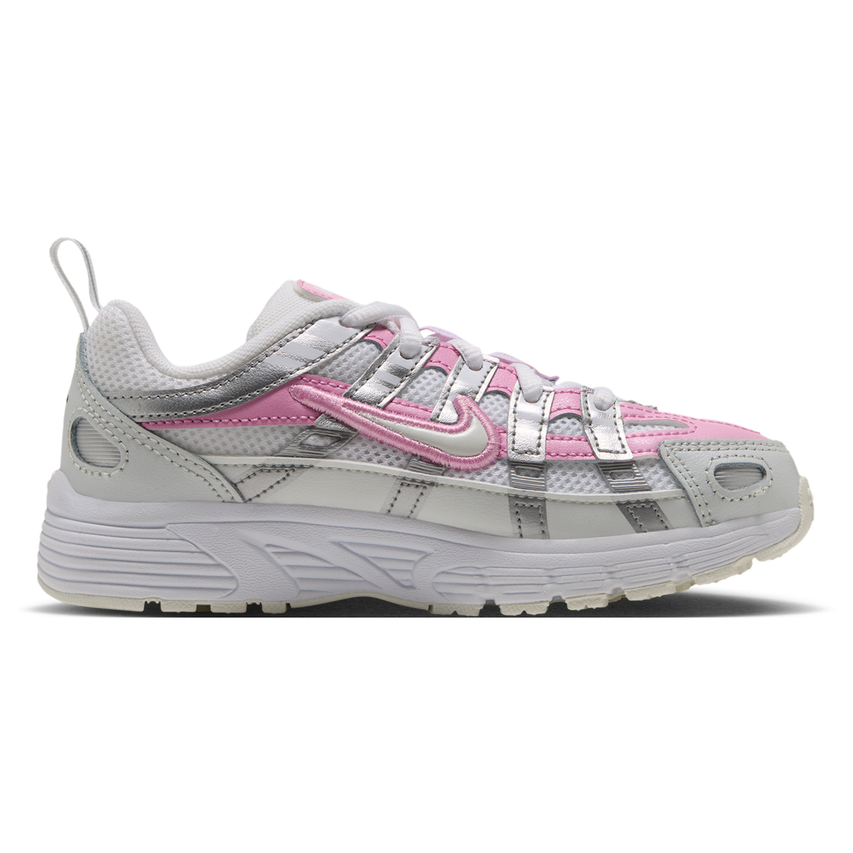 Nike Infant P6000 Trainers - White Off White Pink Rise