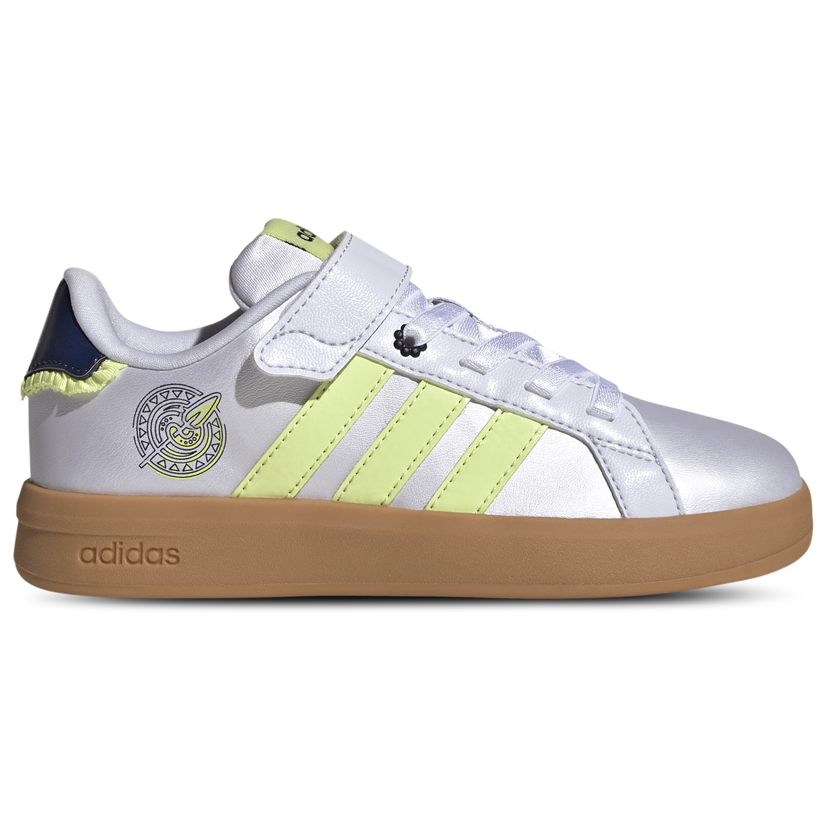 adidas Infant Disney Grand Court 3 Trainers - Purple
