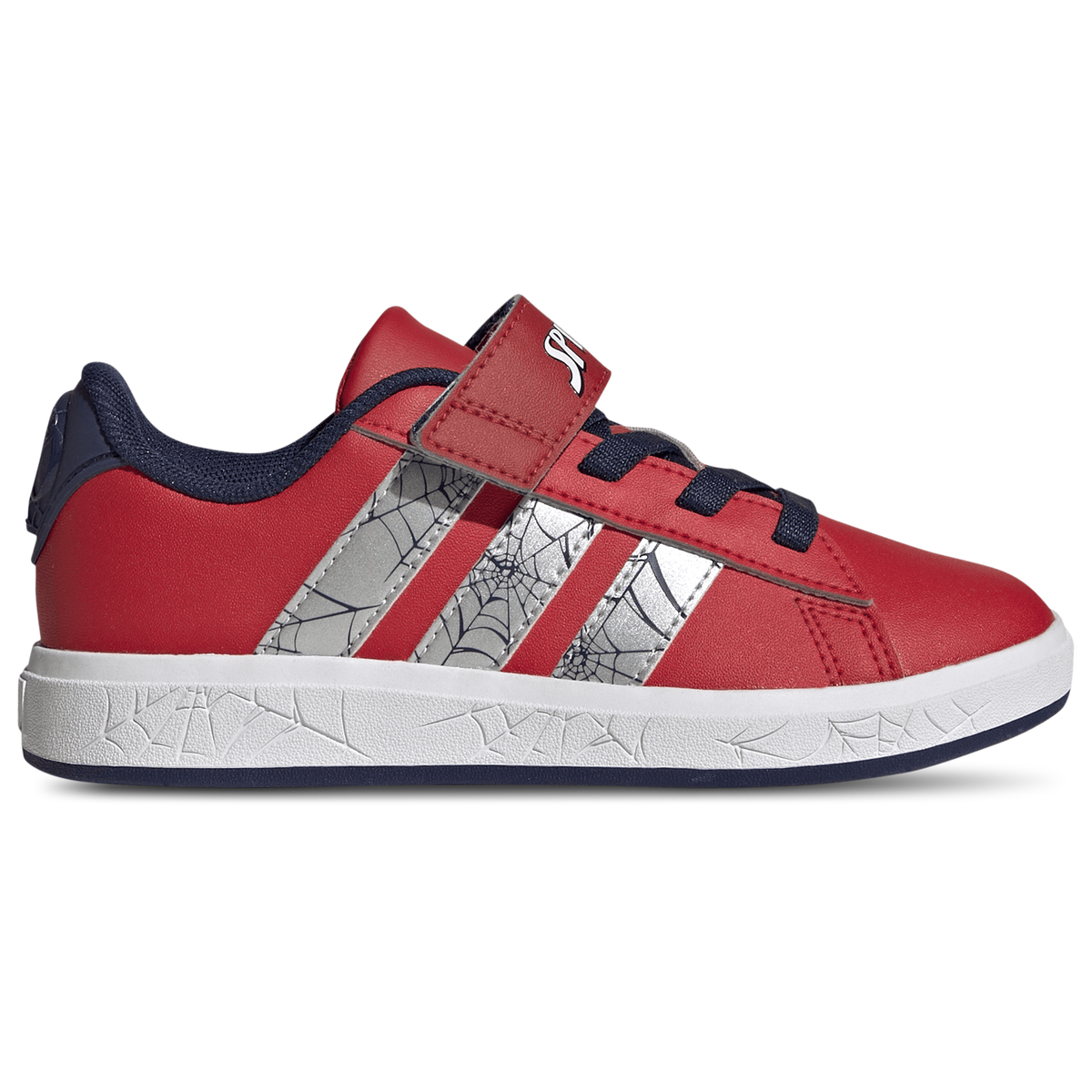 adidas Infant Marvel Spider-Man Grand Court Shoes - Red