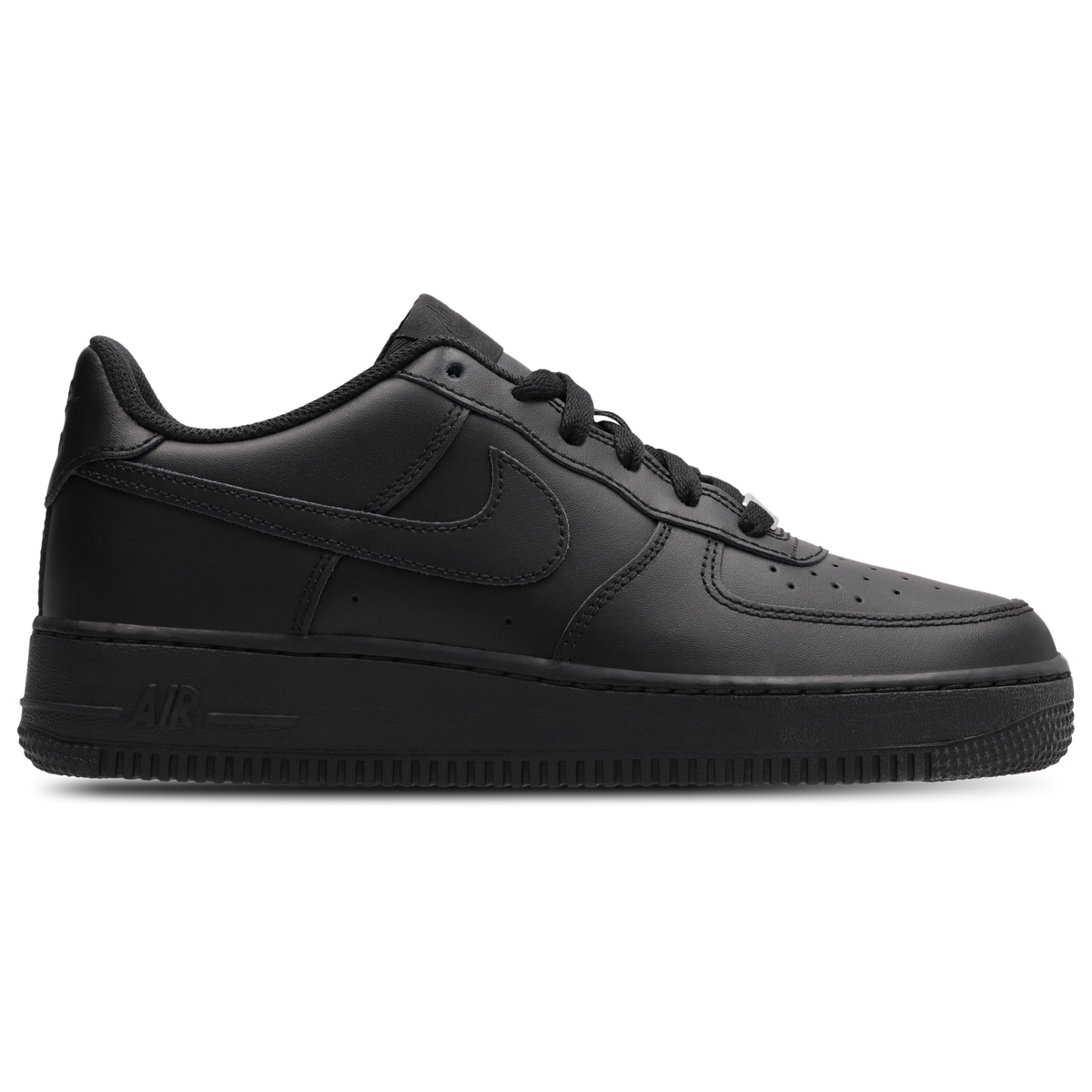 Nike Junior Air Force 1 Trainers - Black