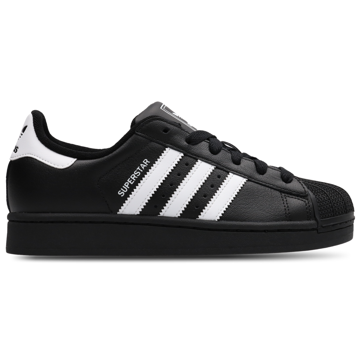 adidas Junior Superstar II Trainers - Black White Black