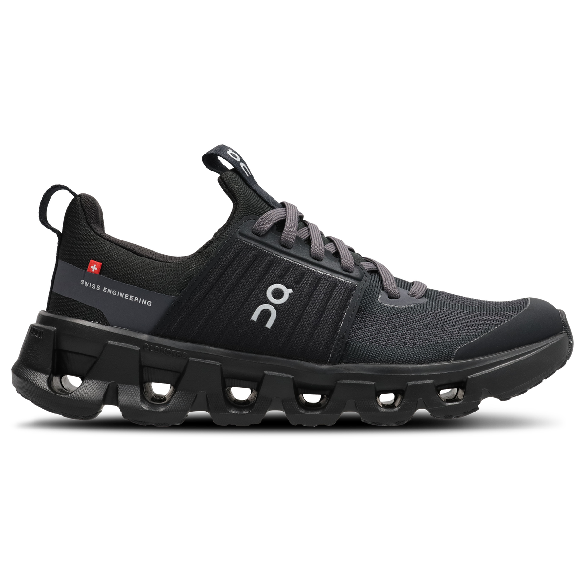 On Junior Cloudswift 4 Trainers - Black