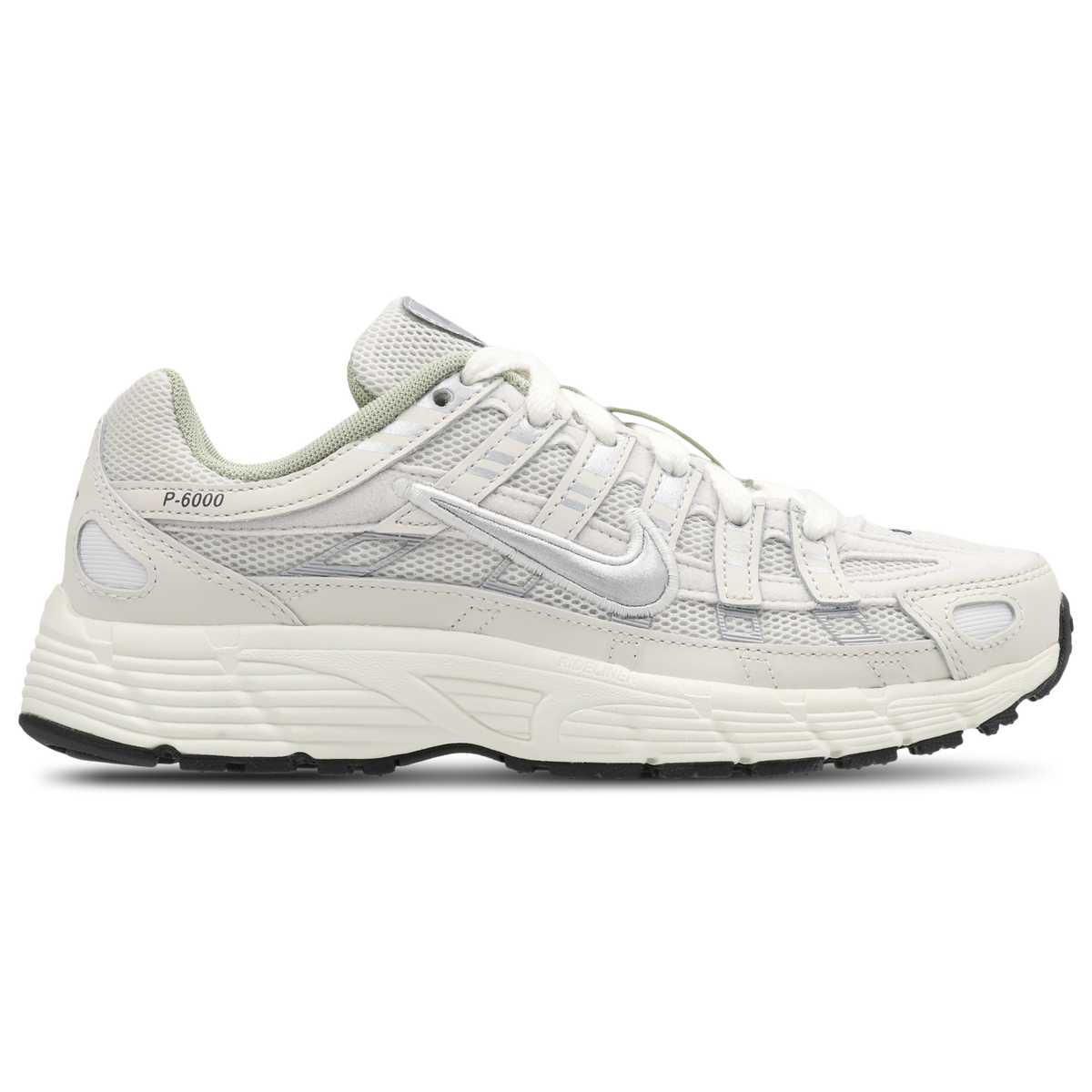 Nike Junior P-6000 Trainers - Platinum Tint Metallic Silver Sail