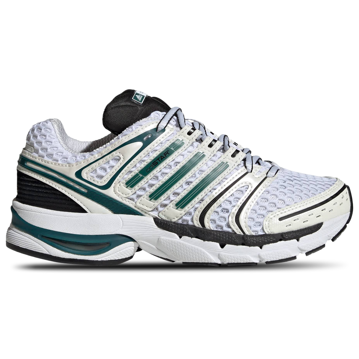 adidas Junior Adistar Control 5 Trainers - Footwear White Rich Green Core Black