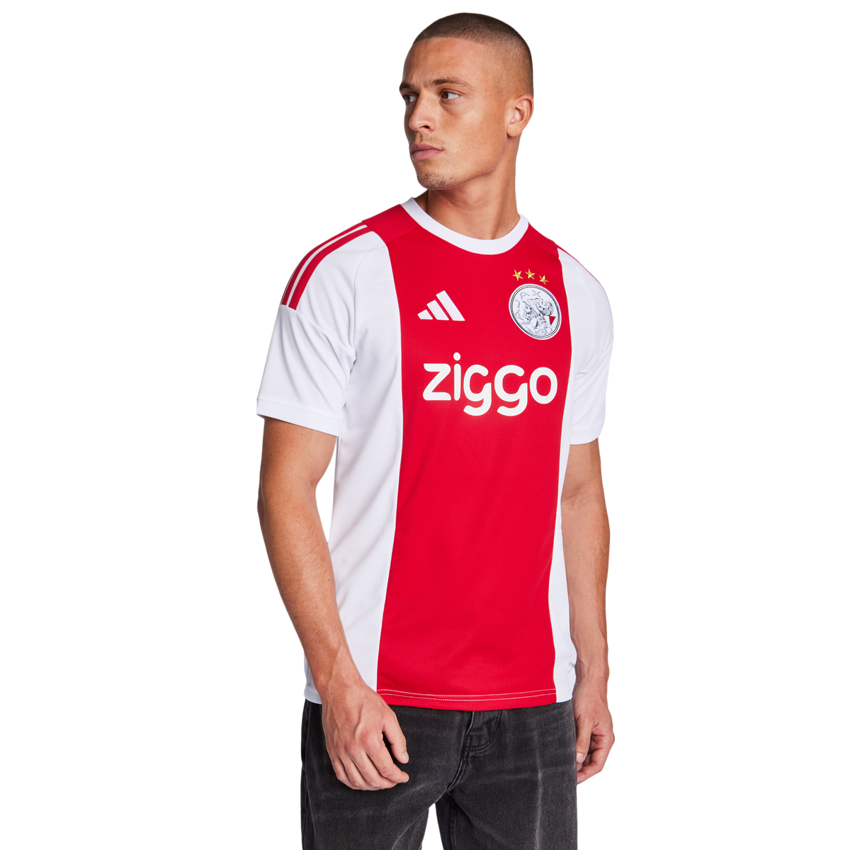 adidas Afc Ajax Home 26-27 Men's T-Shirt - Red
