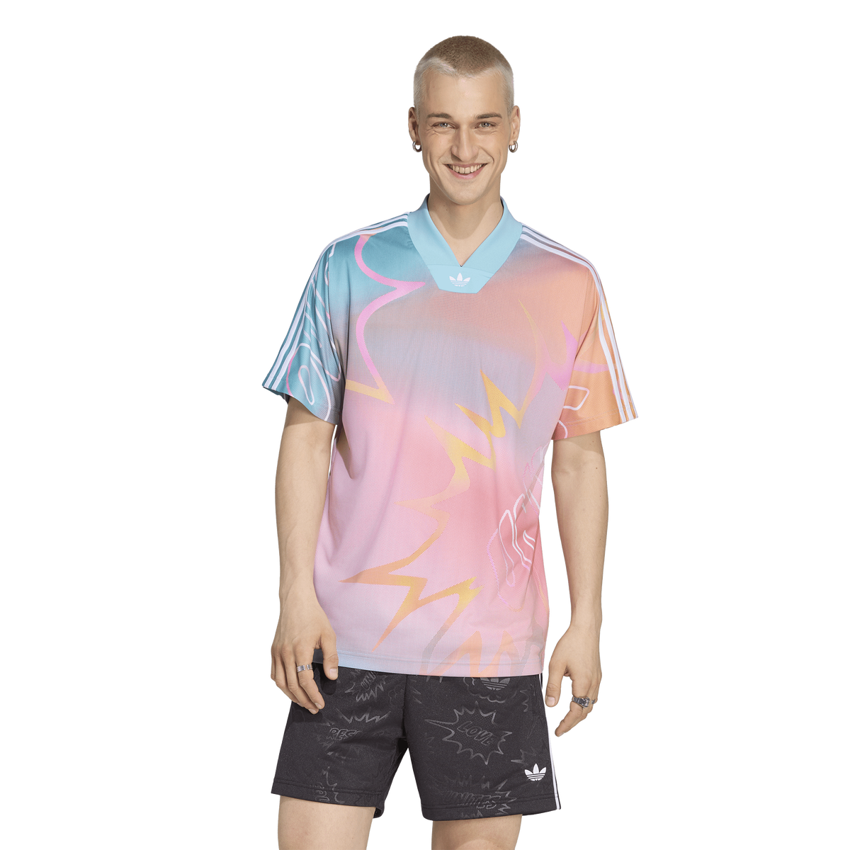 adidas Love Unites Aop Men's Jersey - Orange