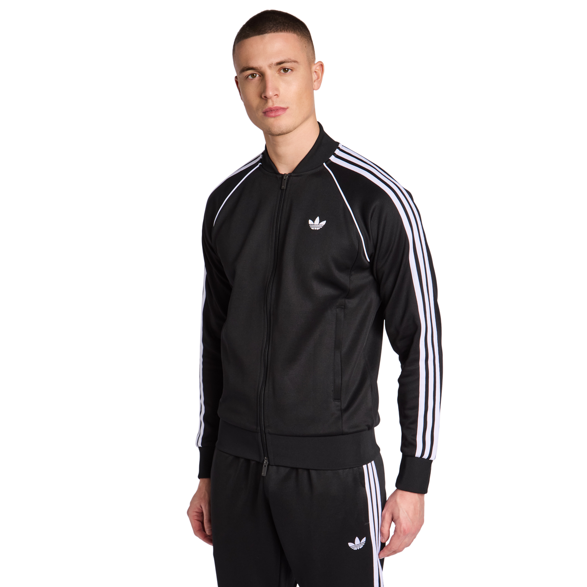 adidas Superstar Men's Track Top - Black