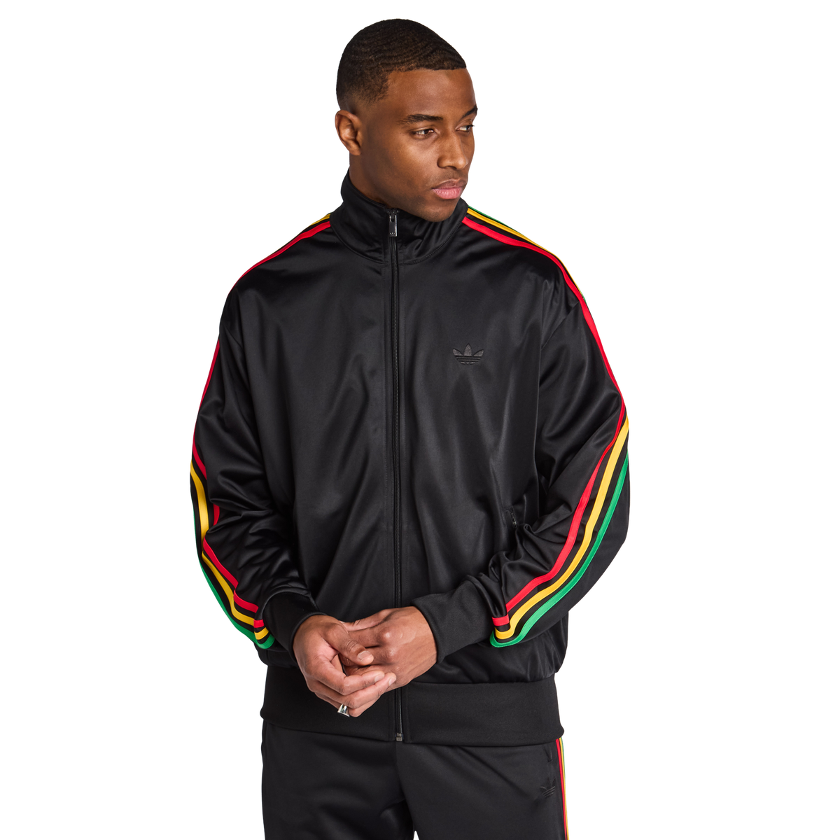 adidas Firebird Men's Track Top - Black