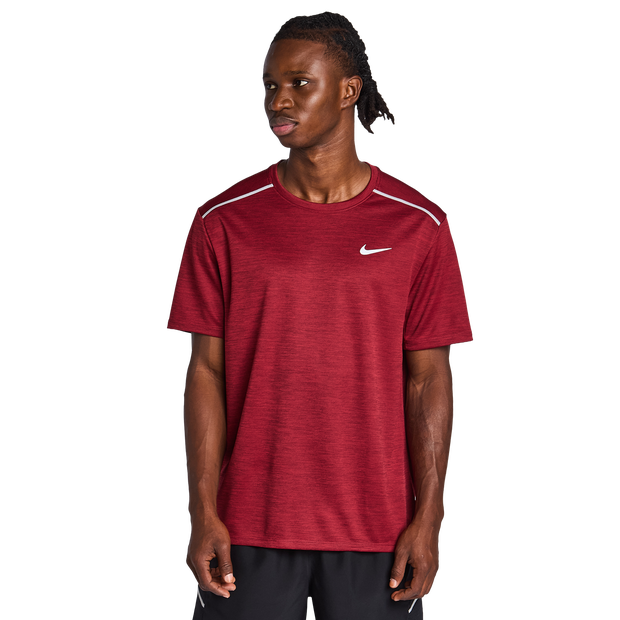 Nike Miler T-Shirts - Red