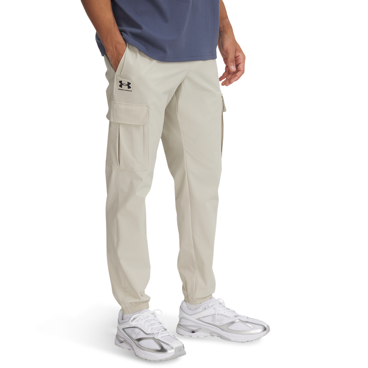 Under Armour Vibe Woven Cargo Men's Trousers - Black (1386558-289)