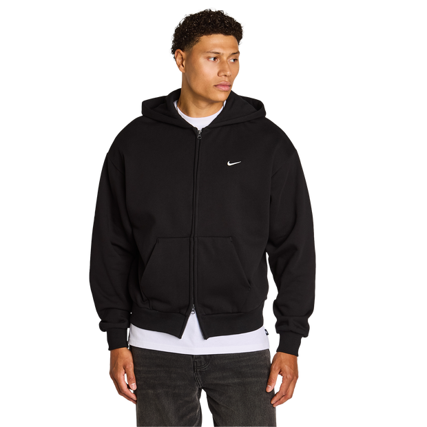 Nike Swoosh Hoodies - Black