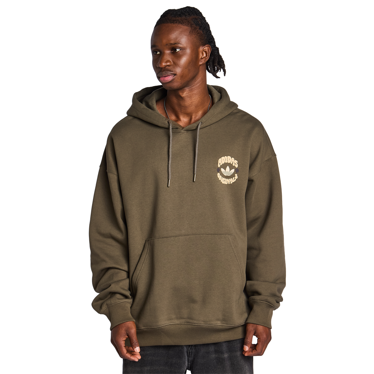 adidas 3s Life Men's Hoodie - Grey