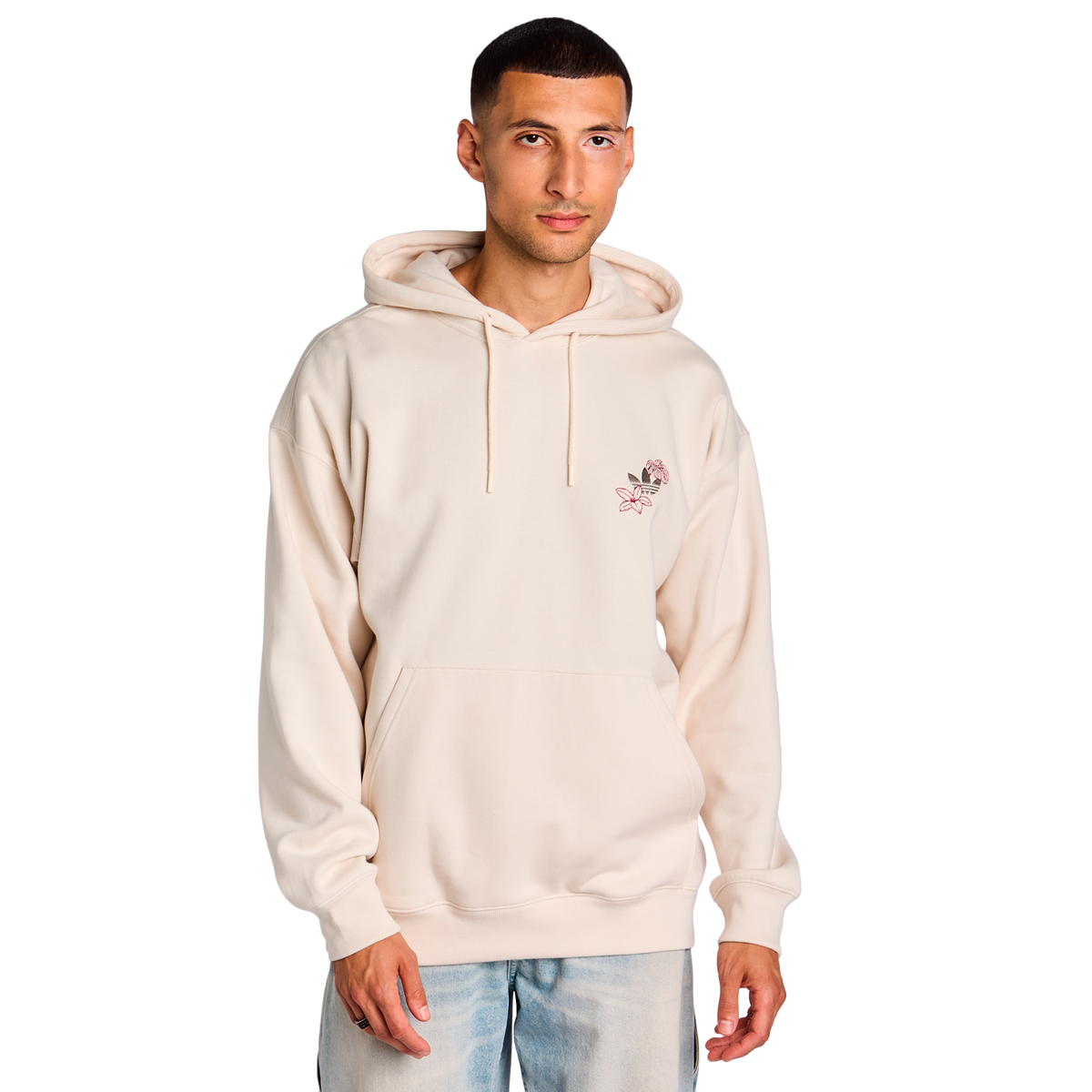 adidas Botanic Gfx Men's Hoodie - White