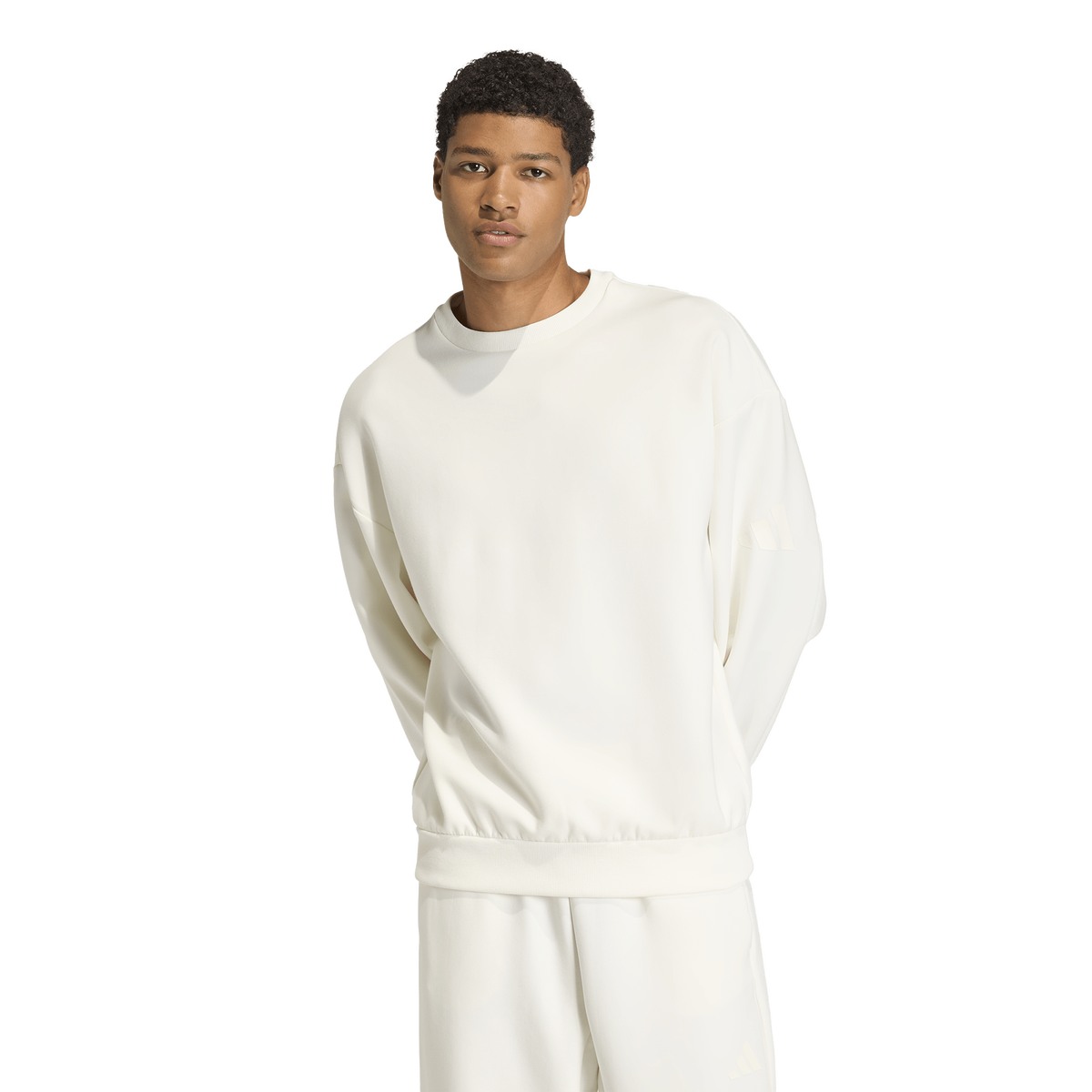 adidas Soft Lux Men's Sweatshirt - White