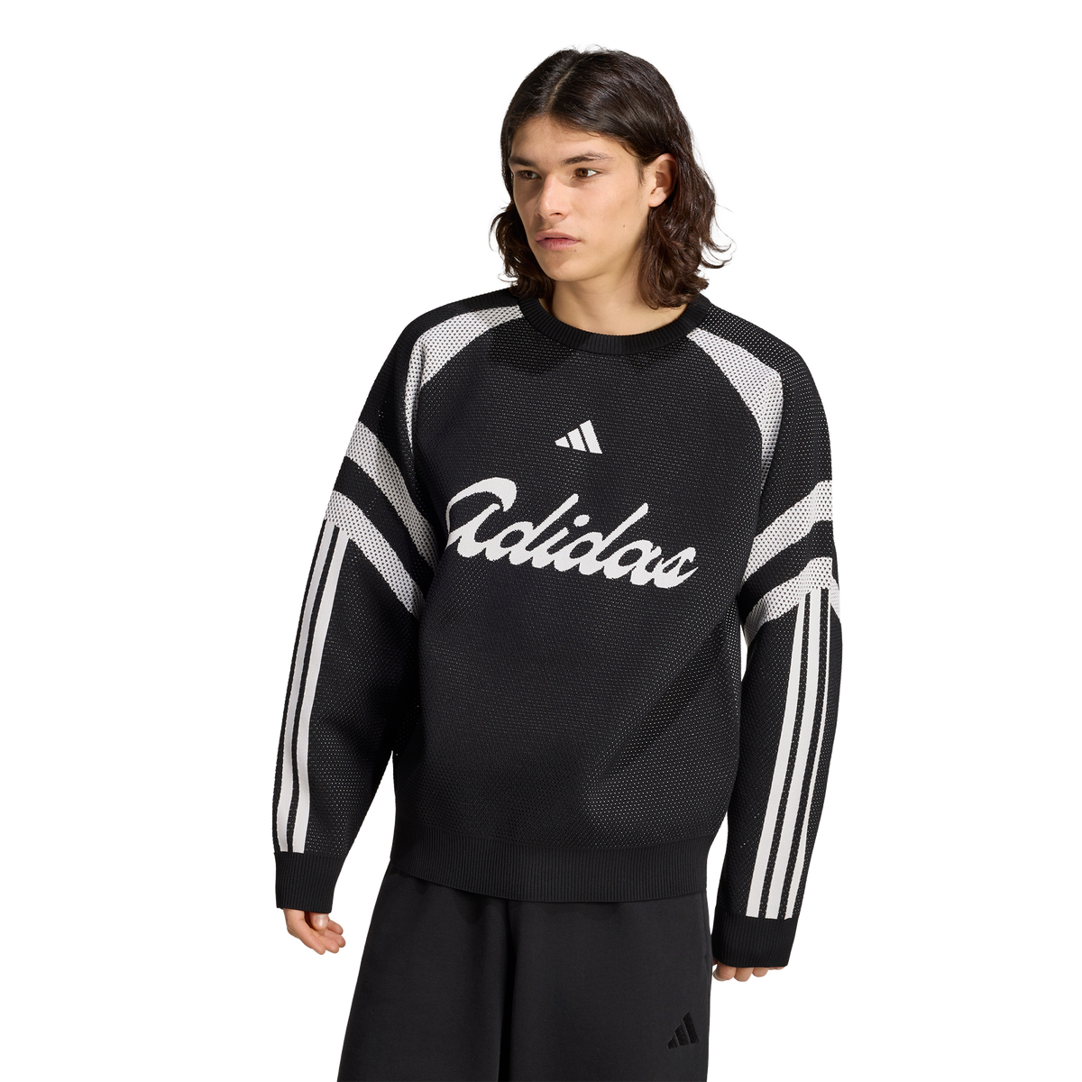 adidas House Of Tiro Knitted Men's Sweatshirt - Black