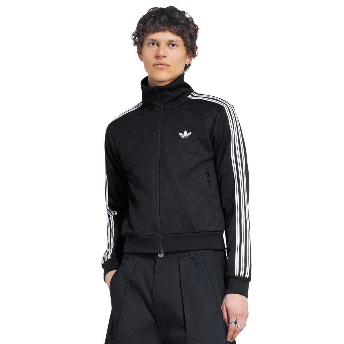 adidas Beckenbauer Cropped Men's Track Top - Black