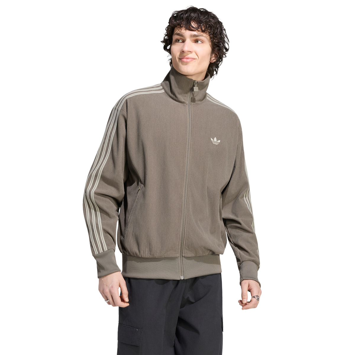 adidas Firebird Men's Track Top - Brown