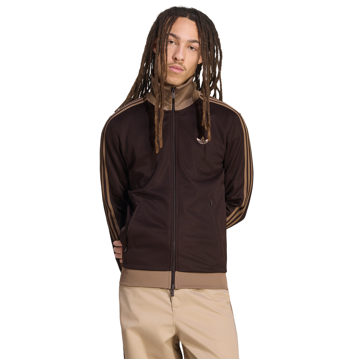 adidas Men's Beckenbauer Track Top - Brown (KT5042)